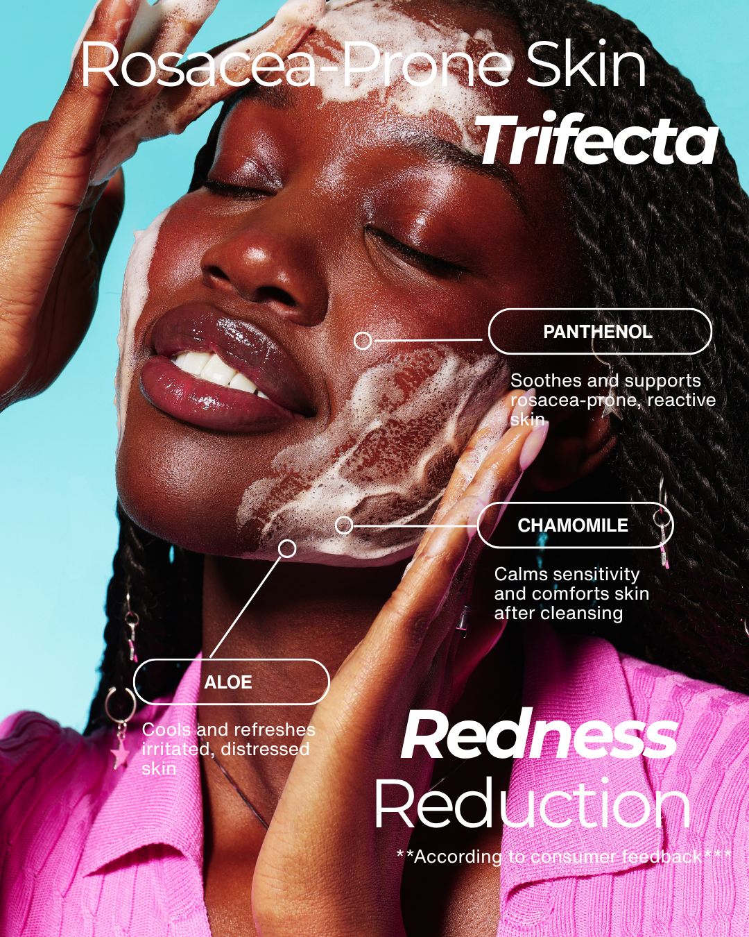 Rosacea-Safe Cleanser: Sky's Foam