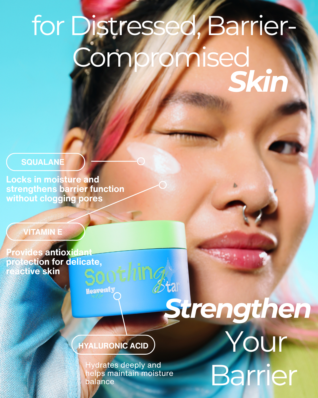 Redness Relief & Barrier Repair: Rosacea + Eczema Moisturizer