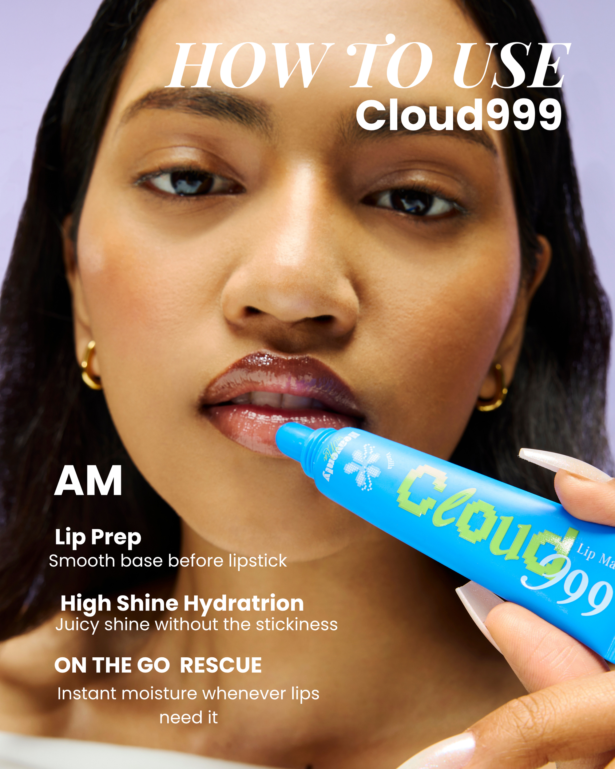 Overnight recovery for dry, sensitive lips